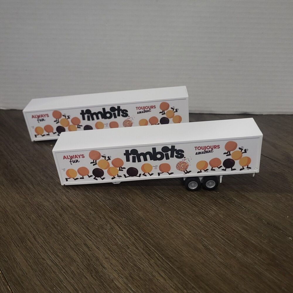 Tim Hortons Timbits Collector's Truck Trailer 2024 Limited Edition Plastic Toy